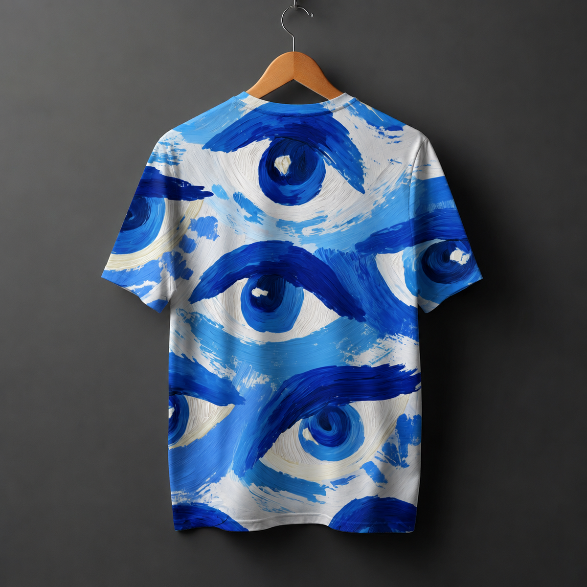 Blue Evil Eye Regular T-Shirt