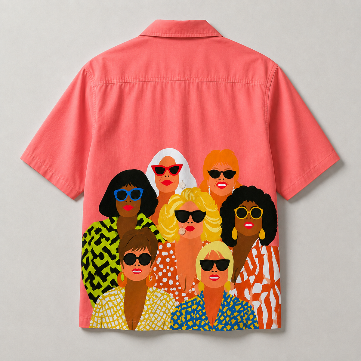Retro Icons Cuban Collar Shirt