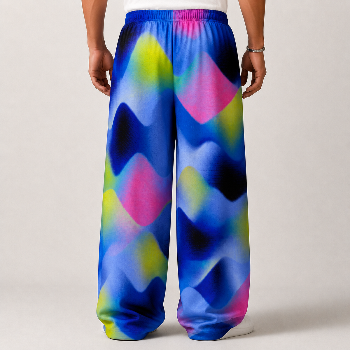 Luminous Flow Baggy Pants