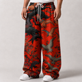 Crimson Raven Baggy Pants