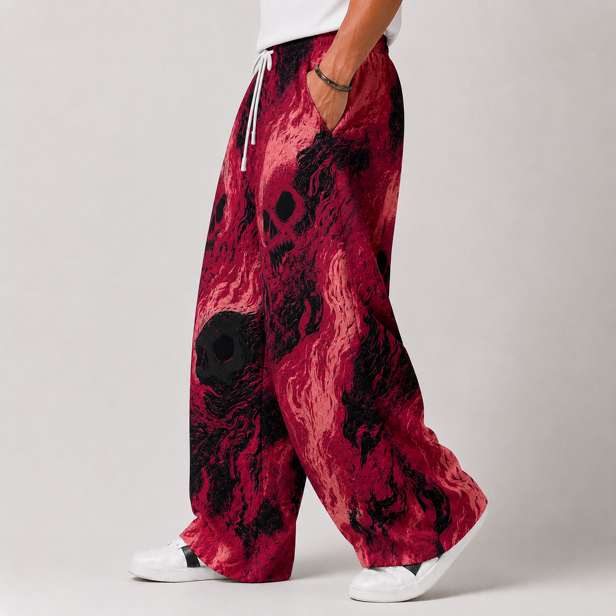 Doomfire Unisex Wide Leg Trouser