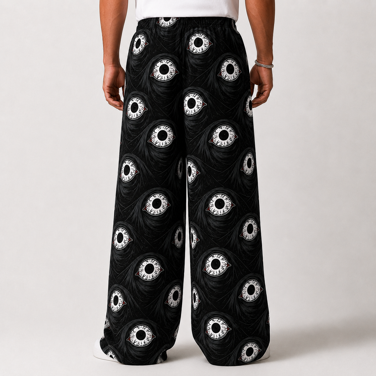 Evil Eye Graphic Unisex Baggy Pants