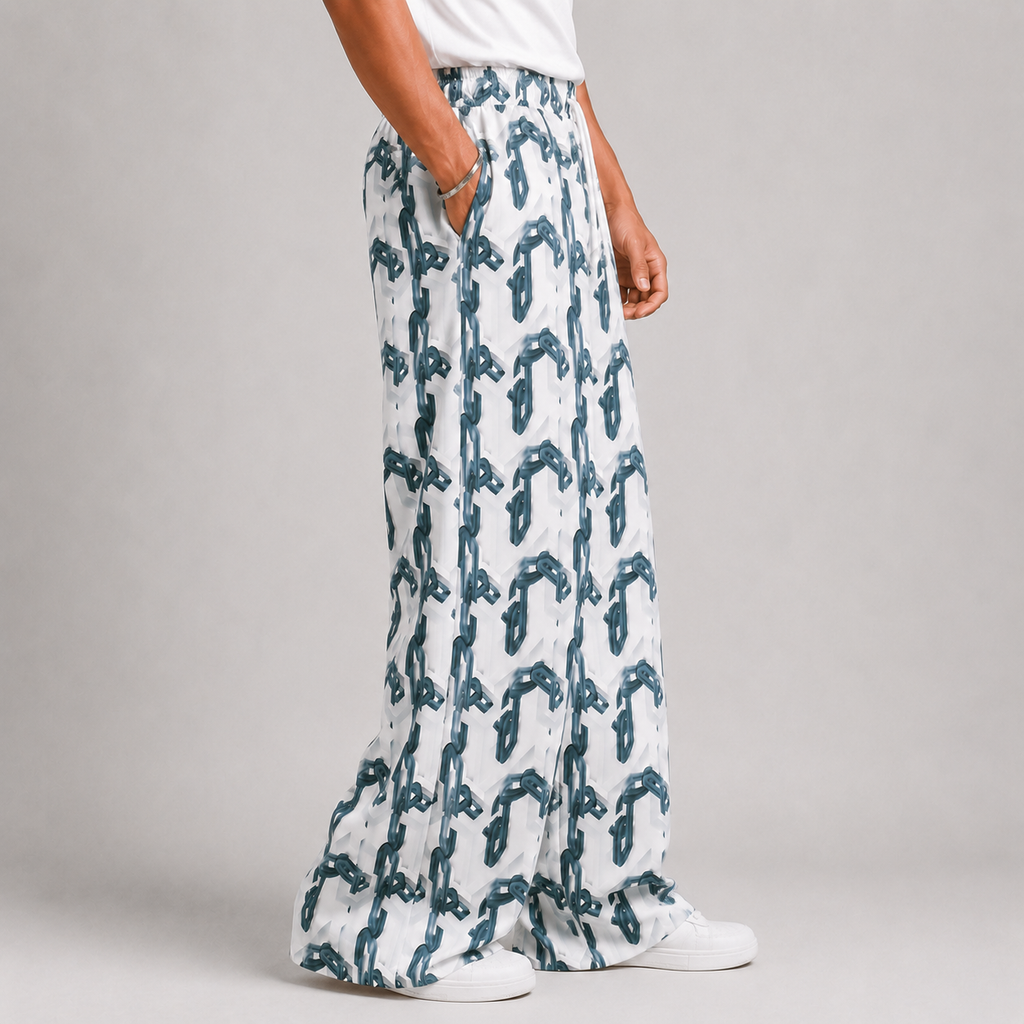Infinity Chain Baggy Pant Relaxed Fit Trousers