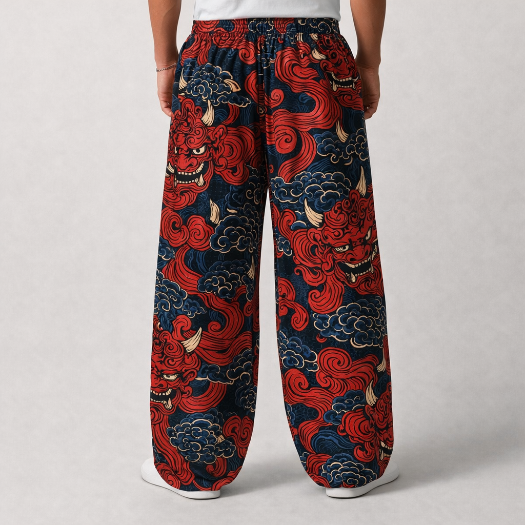 Oni Demon Baggy Pants