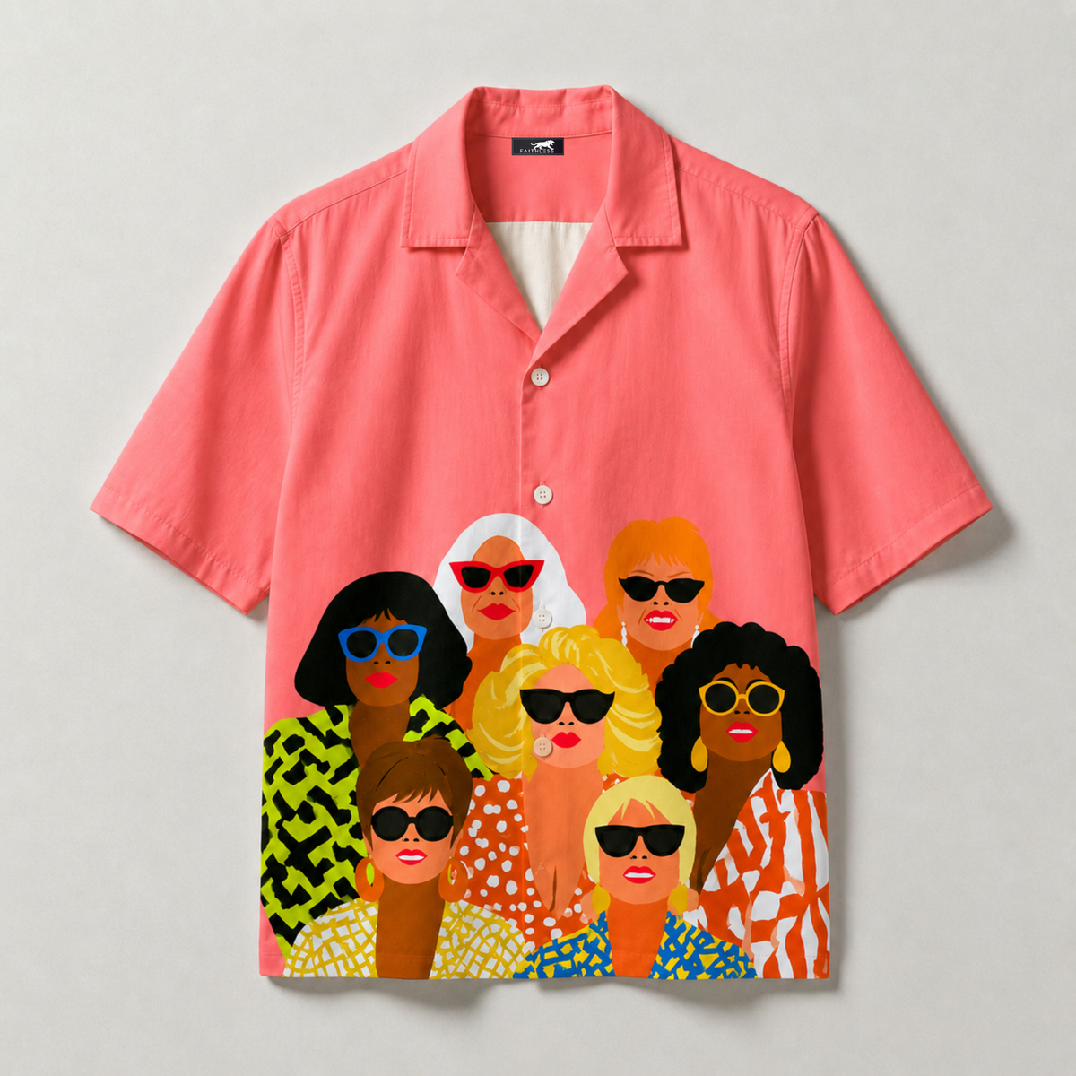 Retro Icons Cuban Collar Shirt