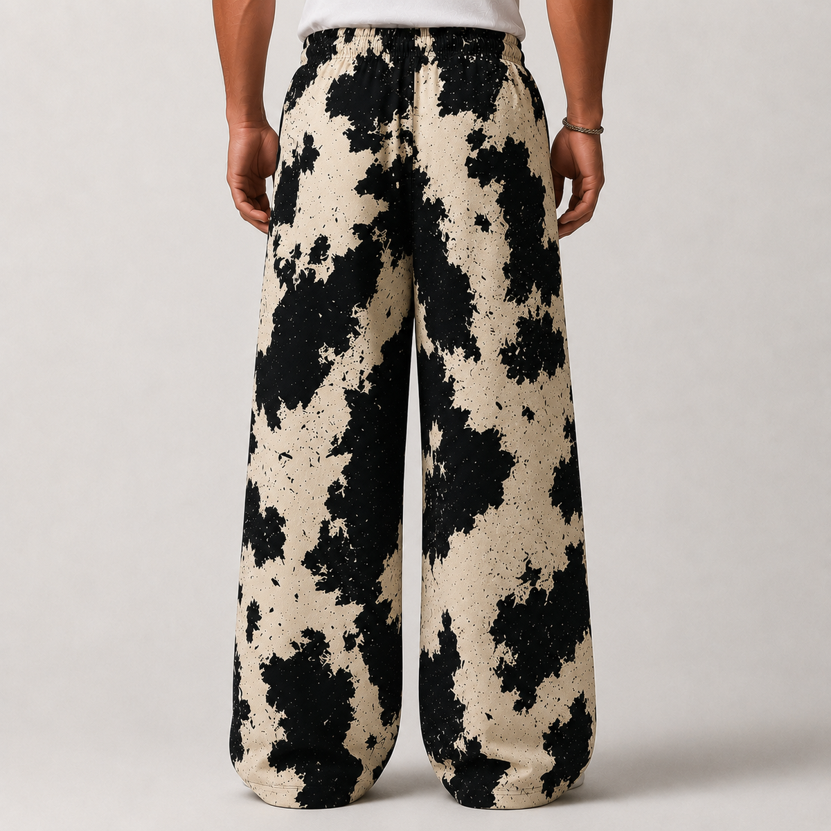 Rodeo Cowhide Baggy Pants