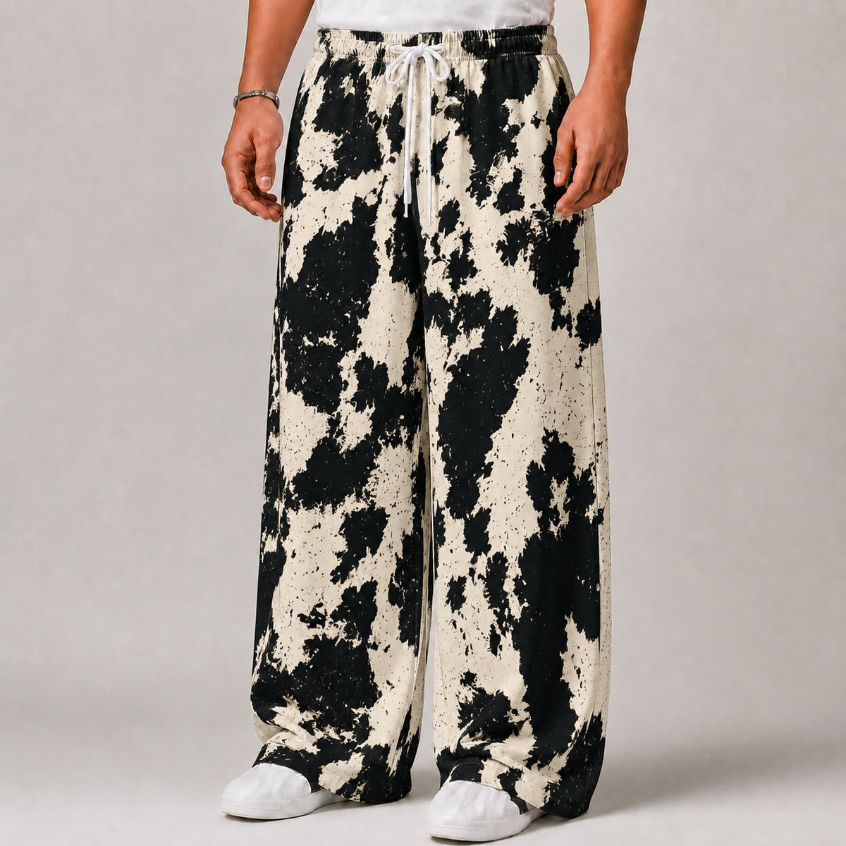 Rodeo Cowhide Baggy Pants