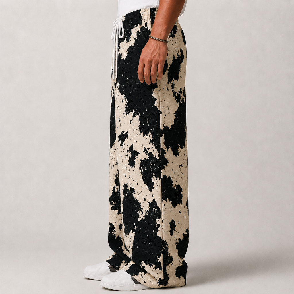 Rodeo Cowhide Baggy Pants