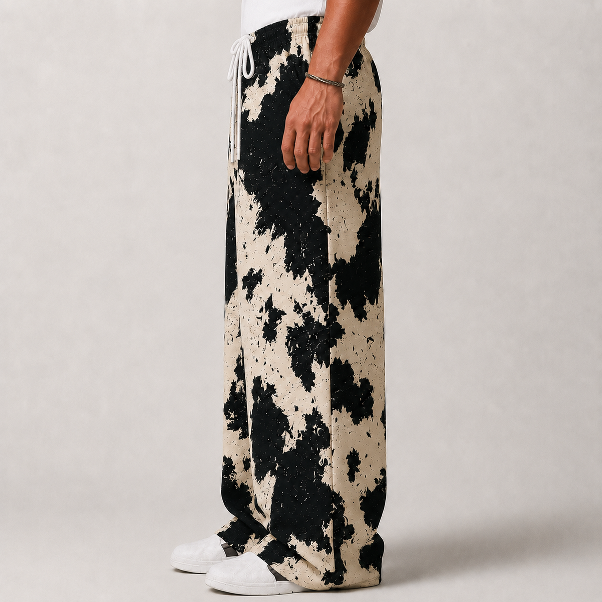 Rodeo Cowhide Baggy Pants