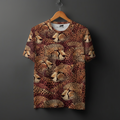 Wild Cheetah Print Streetwear T-Station