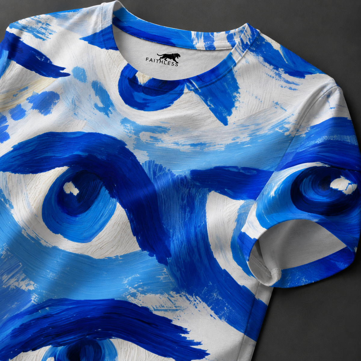 Blue Evil Eye Regular T-Shirt